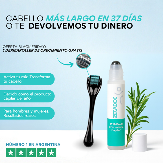 Roll-On de Crecimiento Capilar - Elegido producto del año
